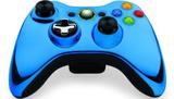 Controller -- Blue Chrome (Xbox 360)